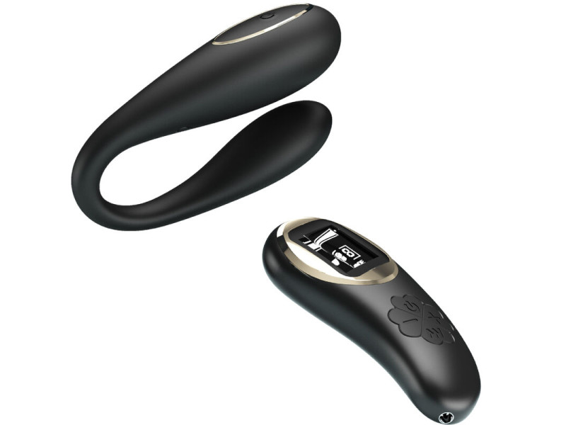 PRETTY LOVE - NATHAN DOUBLE PLEASURE VIBRATOR REMOTE CONTROL