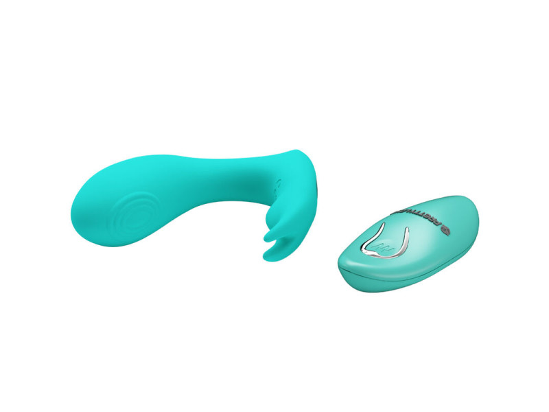 PRETTY LOVE - IDABELLE VIBRATION & PULSATION REMOTE CONTROL BLUE