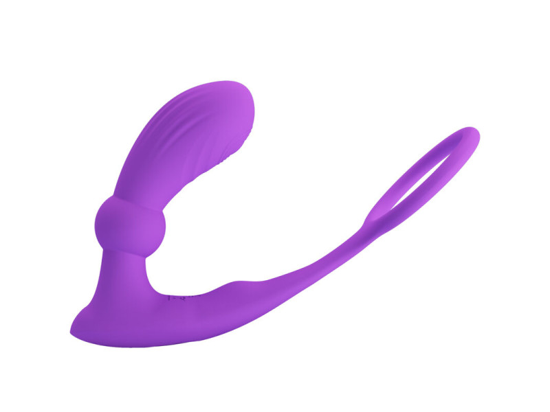 PRETTY LOVE - WARREN VIOLET ANAL RING & VIBRATOR