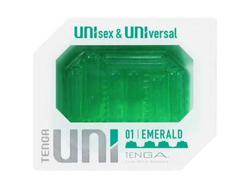 TENGA - UNI EMERALD MASTURBATOR THIMBLE