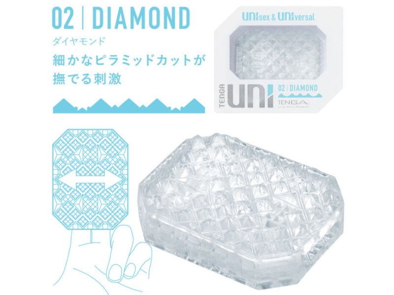 TENGA - UNI DIAMOND MASTURBATOR THIMBLE