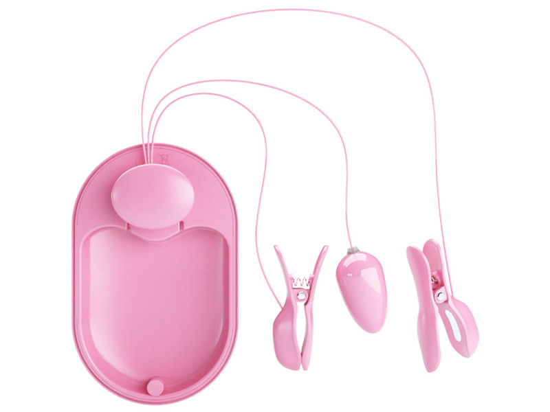 PRETTY LOVE - SURPRISE BOX PINK ELECTRO STIMULATION TWEEZERS