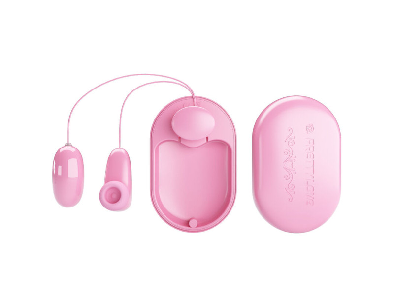 PRETTY LOVE - MAGIC BOX VIBRATING BULLET & PINK STIMULATOR