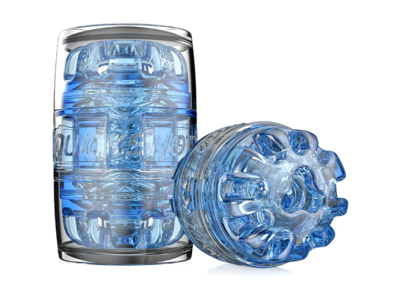 FLESHLIGHT - MASTURBATOR QUICKSHOT TURBO BLUE ICE