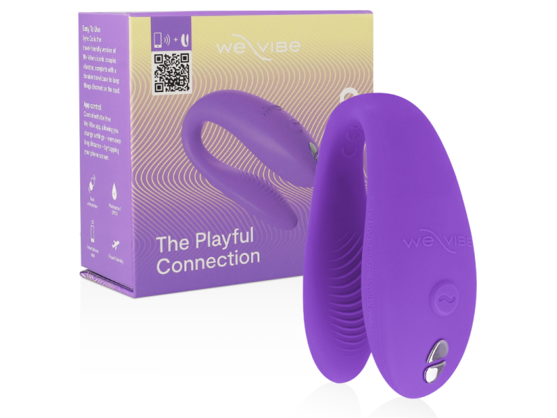 WE-VIBE - SYNC GO DUAL STIMULATOR VIOLET