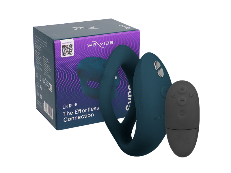 WE-VIBE - SYNC O FLEXIBLE VIBRATOR REMOTE CONTROL DARK GREEN