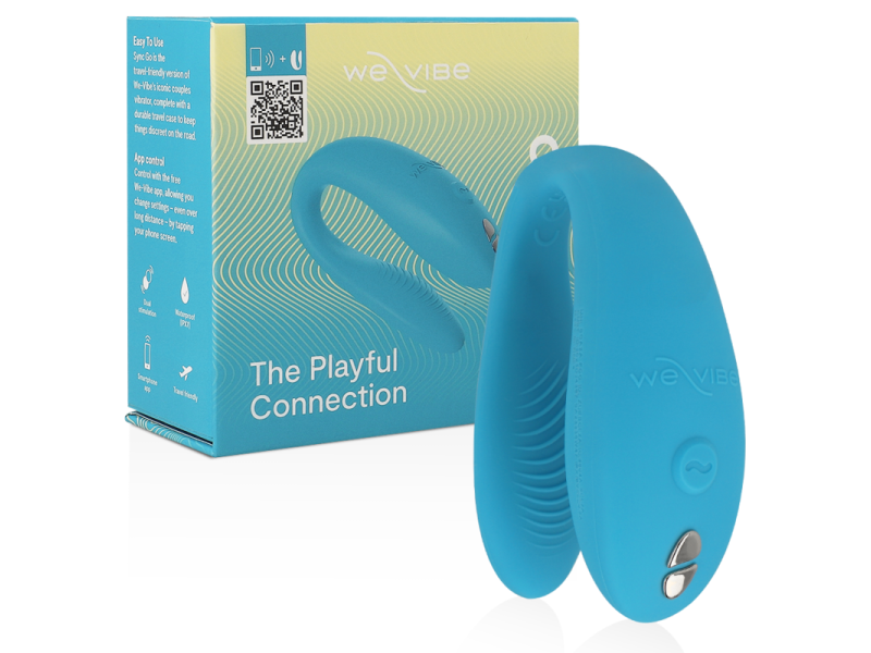 WE-VIBE - SYNC GO DUAL STIMULATOR TURQUOISE