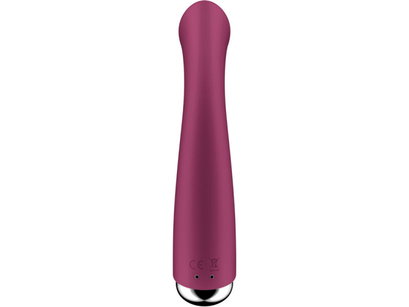 SATISFYER - SPINNING G-SPORT 1 ROTATOR VIBRATOR RED