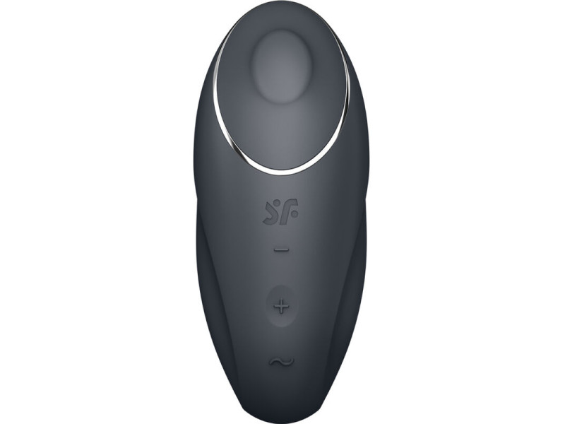 SATISFYER - TAP & CLIMAX 1 LAY-ON VIBRATOR BLACK