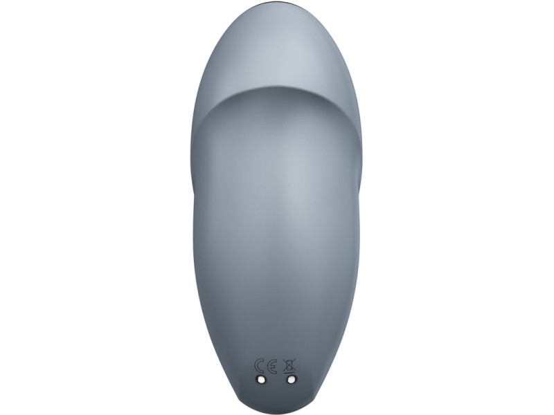 SATISFYER - TAP & CLIMAX 1 LAY-ON VIBRATOR GREY