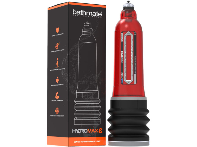 BATHMATE - HYDROMAX 8 RED