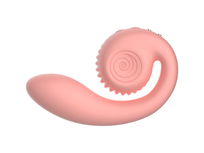 SNAIL VIBE - GIZI DUAL STIMULATOR PINK