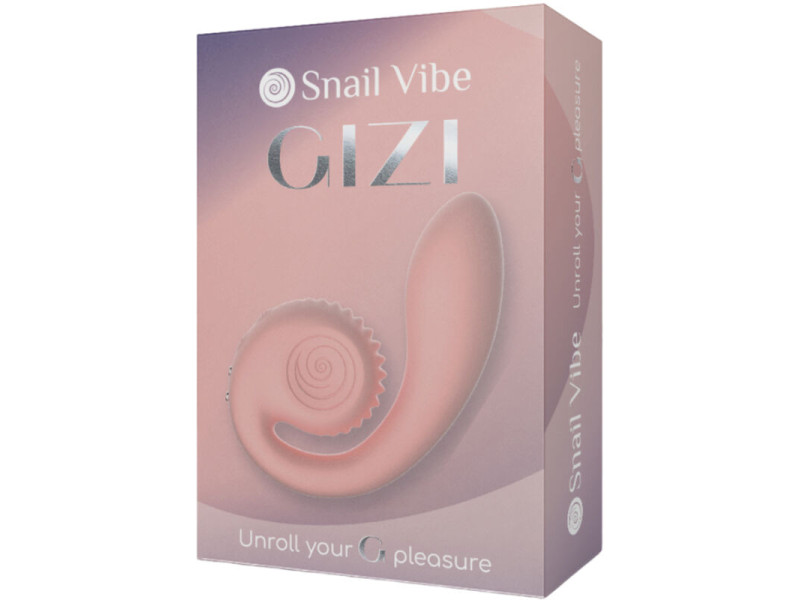 SNAIL VIBE - GIZI DUAL STIMULATOR PINK