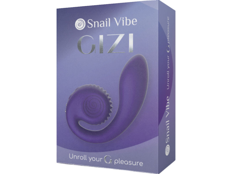 SNAIL VIBE - GIZI DUAL STIMULATOR PURPLE