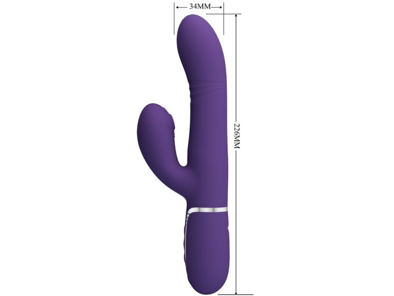 PRETTY LOVE - MULTIFUNCTION G-SPOT VIBRATOR PURPLE