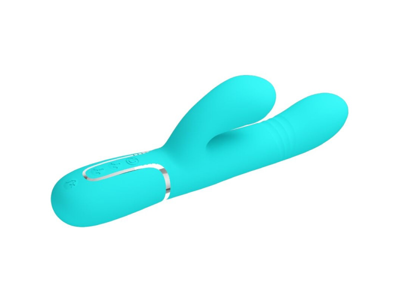 PRETTY LOVE - MULTIFUNCTION G-SPOT VIBRATOR AQUA GREEN