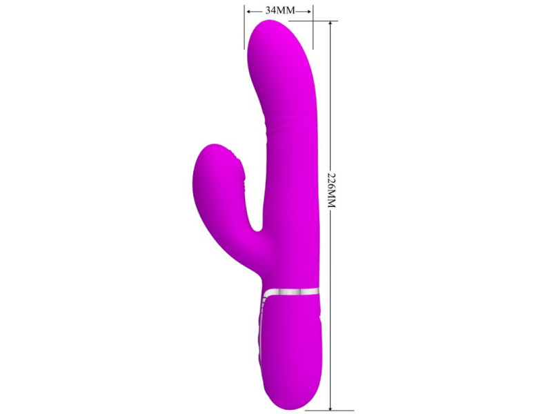 PRETTY LOVE - MULTIFUNCTION G-SPOT VIBRATOR FUCHSIA