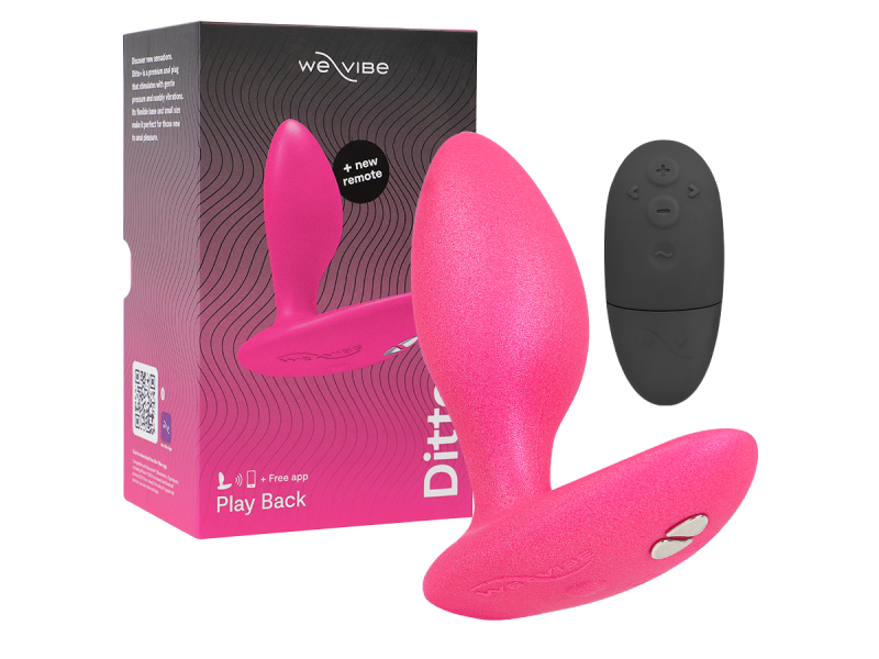 WE-VIBE - DITTO+ ANAL PLUG VIBRATOR PINK