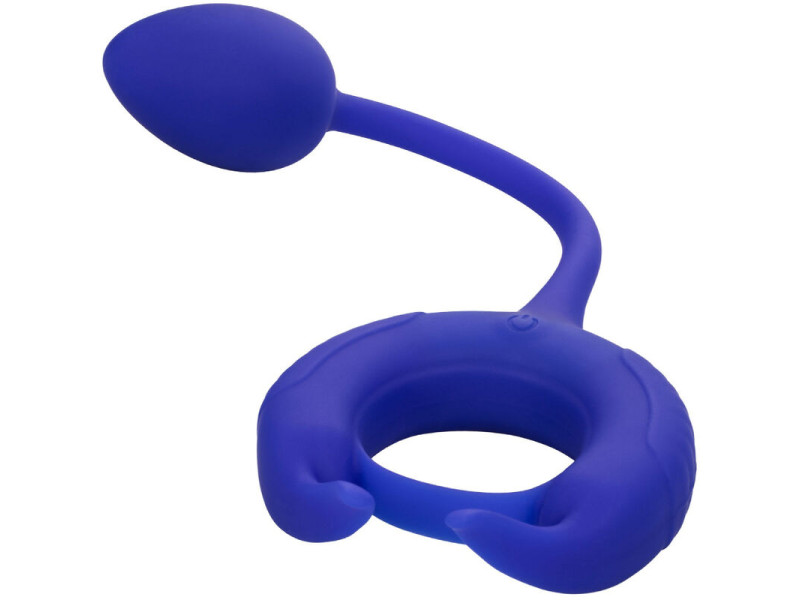 CALEXOTICS - ADMIRAL WEIGHTED COCK RING BLUE