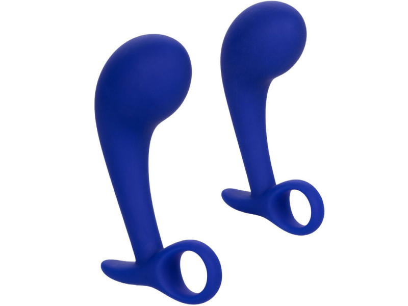 CALEXOTICS - ADMIRAL SET 2 ANAL PLUG BLUE