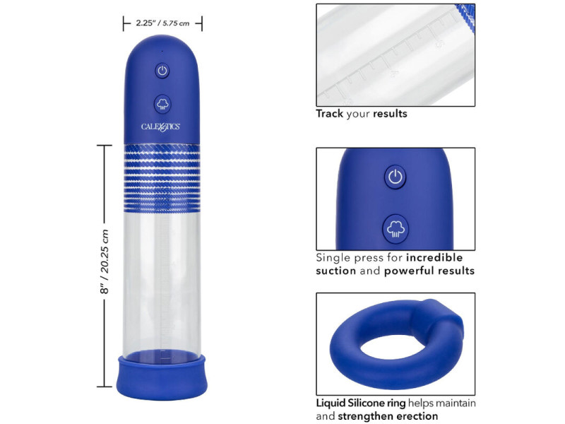 CALEXOTICS - ADMIRAL ERECTION PUMP KIT RECHARGEABLE
