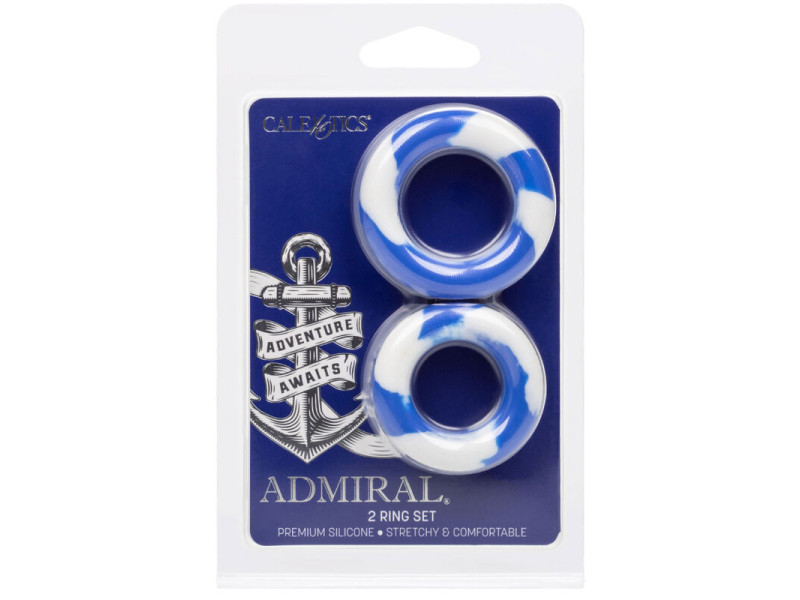 CALEXOTICS - ADMIRAL SET 2 PENIS RINGS