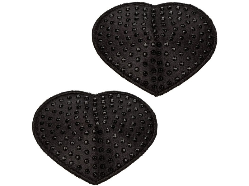 CALEXOTICS - RADIANCE HEART-SHAPED JEWEL NIPPLE SHIELDS