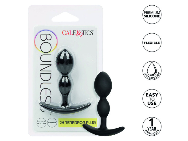 CALEXOTICS - BOUNDLESS 2X TEARDROP PLUG