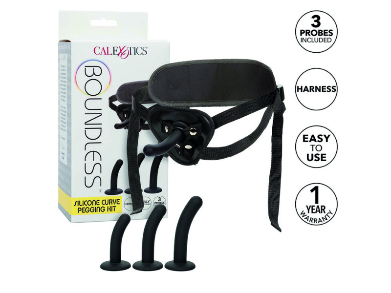 CALEXOTICS - BOUNDLESS SILICONE CURVE PEGGING KIT