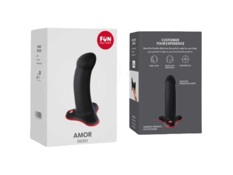 FUN FACTORY - AMOR DILDO BEGINNERS BLACK