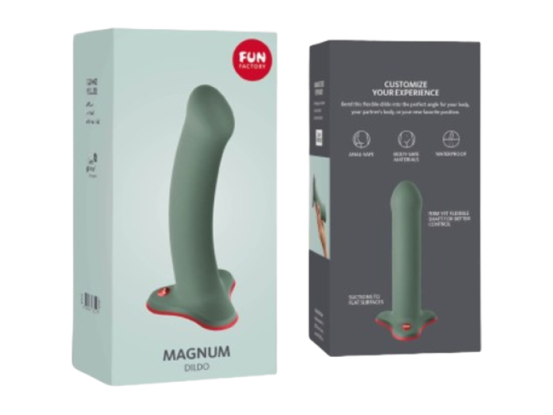 FUN FACTORY - MAGNUM DILDO WILD OLIVE