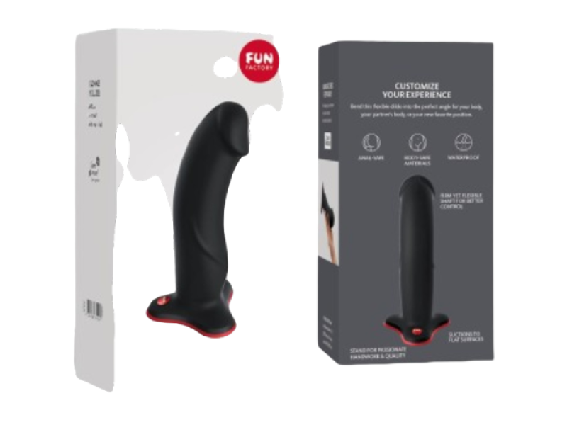 FUN FACTORY - THE BOSS REALISTIC DILDO BLACK