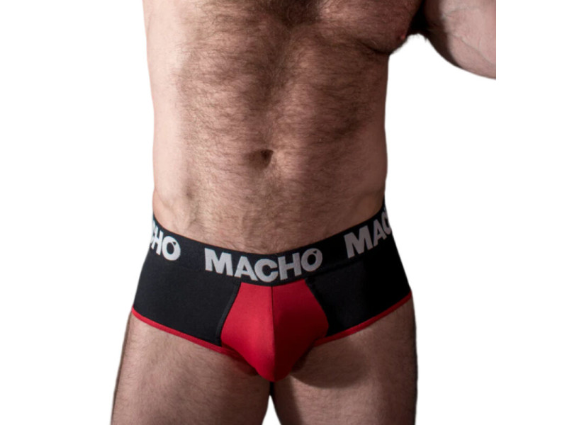 MACHO - MS26N SLIP BLACK/RED S