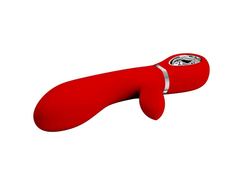 PRETTY LOVE - THOMAS MULTIFUNCTION G-SPOT VIBRATOR RED