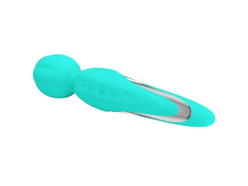 PRETTY LOVE - WALTER VIBRATOR WAND AQUA GREEN