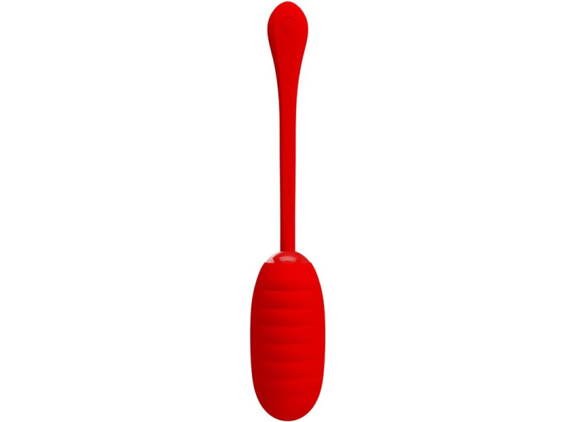 PRETTY LOVE - KIRK RECHARGEABLE VIBRATING EGG RED