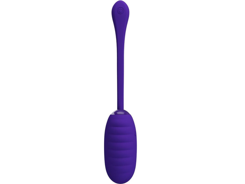 PRETTY LOVE - KIRK RECHARGEABLE VIBRATING EGG PURPLE