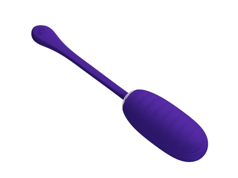 PRETTY LOVE - KIRK RECHARGEABLE VIBRATING EGG PURPLE