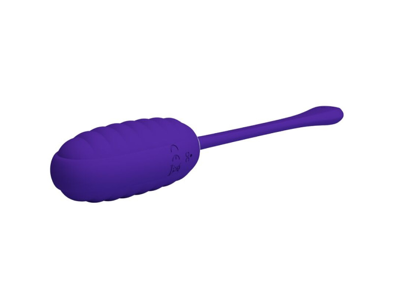 PRETTY LOVE - KIRK RECHARGEABLE VIBRATING EGG PURPLE