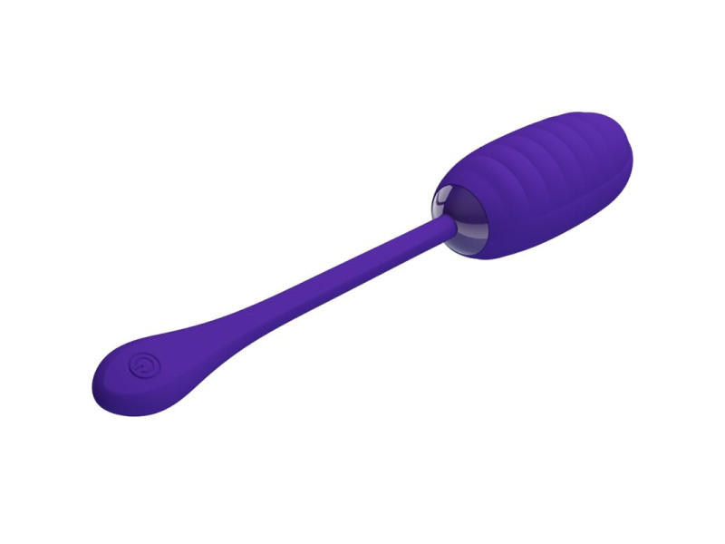 PRETTY LOVE - KIRK RECHARGEABLE VIBRATING EGG PURPLE