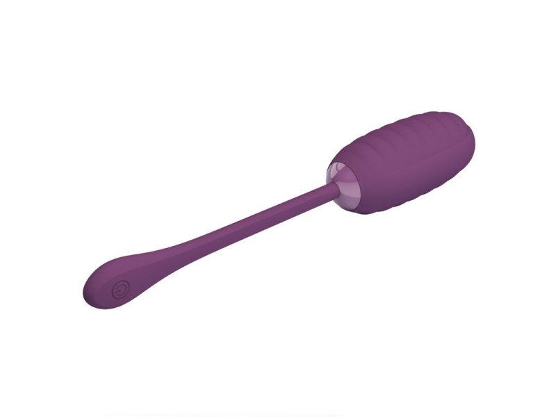 PRETTY LOVE - CASPER PURPLE RECHARGEABLE VIBRATING EGG