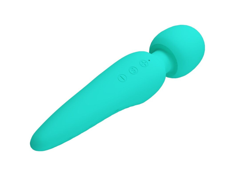 PRETTY LOVE - MEREDITH MASSAGER 12 VIBRATION MODES AQUA GREEN