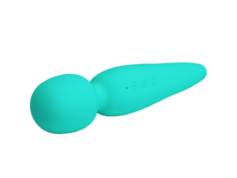 PRETTY LOVE - MEREDITH MASSAGER 12 VIBRATION MODES AQUA GREEN