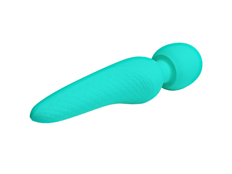 PRETTY LOVE - MEREDITH MASSAGER 12 VIBRATION MODES AQUA GREEN