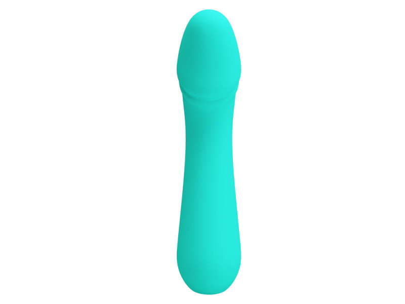 PRETTY LOVE - CETUS RECHARGEABLE VIBRATOR AQUA GREEN