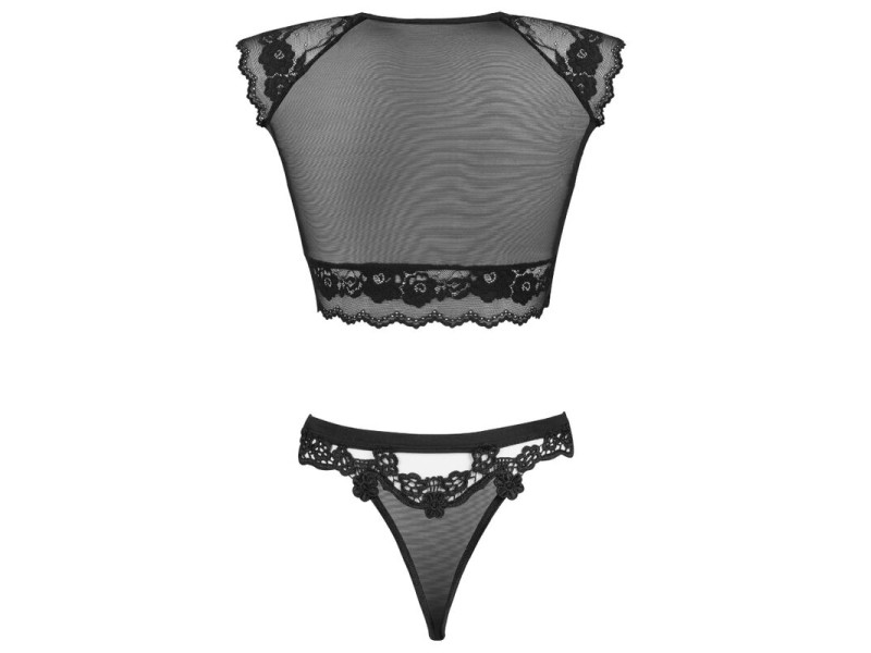 LIVCO CORSETTI FASHION - TIMOSAN LC 90631 BRA + PANTY BLACK