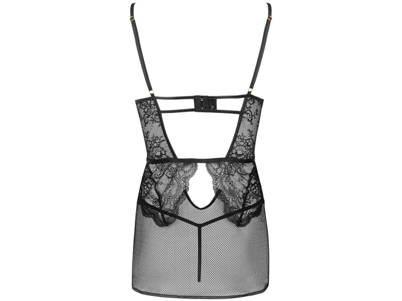 LIVCO CORSETTI FASHION - BARIRIN LC 90633 SHIRT + PANTY BLACK