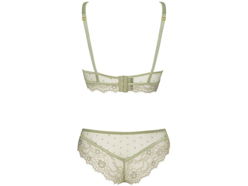 LIVCO CORSETTI FASHION - PINE LC 90667 BRA + PANTY KHAKI