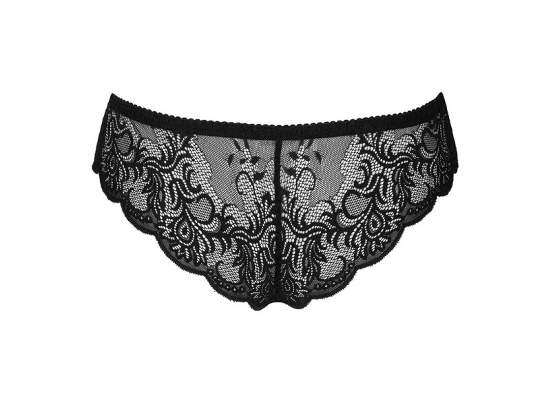 LIVCO CORSETTI FASHION - LOVE STORY LC 90679 PANTY CROTCHLESS BLACK