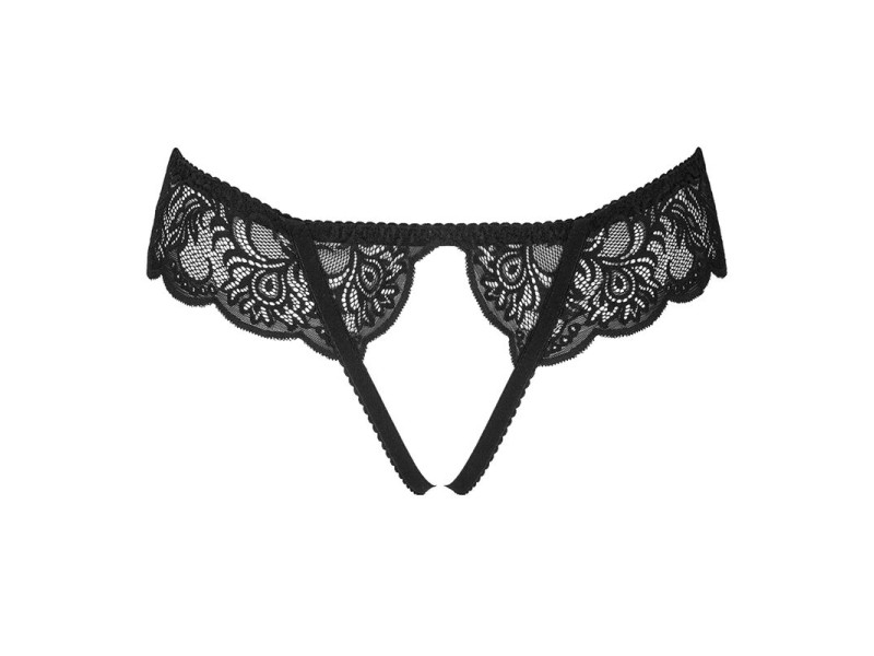 LIVCO CORSETTI FASHION - LOVE STORY LC 90679 PANTY CROTCHLESS BLACK